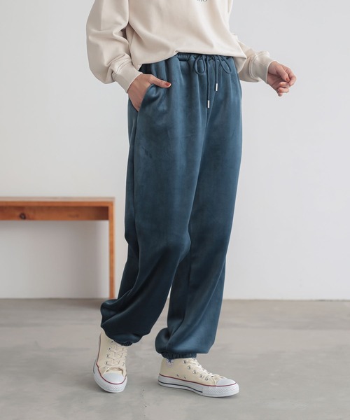 細コール裏ベロアジョガーパンツ』（その他パンツ）｜n'OrLABEL