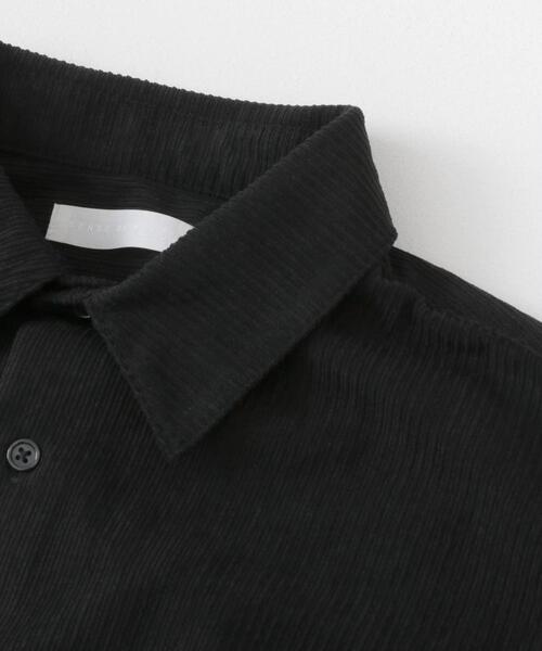 SENSE OF PLACE by URBAN RESEARCH(センスオブプレイスバイアーバンリサーチ)の「コーデュロイレギュラーカラーシャツ(シャツ/ブラウス・メンズ・カーキ/ブラック/ブラウン・LARGE/MEDIUM)」の11枚目の写真