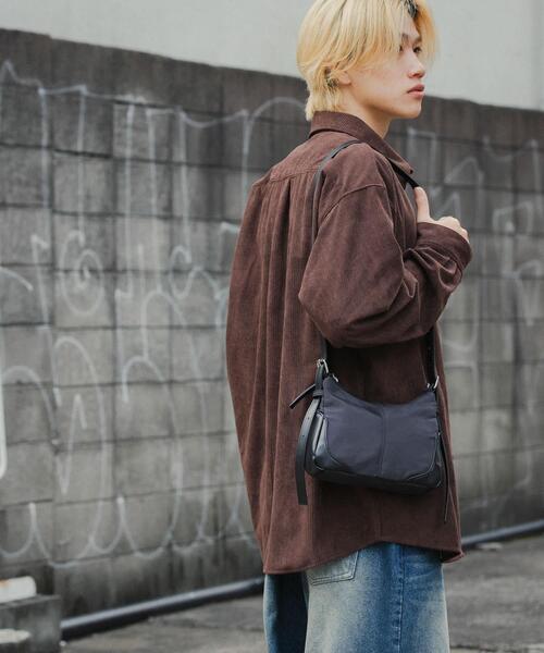 SENSE OF PLACE by URBAN RESEARCH(センスオブプレイスバイアーバンリサーチ)の「コーデュロイレギュラーカラーシャツ(シャツ/ブラウス・メンズ・カーキ/ブラック/ブラウン・LARGE/MEDIUM)」の14枚目の写真