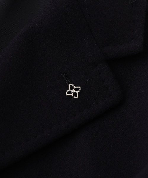 TAGLIATORE(タリアトーレ)の「TAGLIATORE(タリアトーレ) シングルチェスター(チェスターコート・メンズ・ネイビー・46)」の3枚目の写真