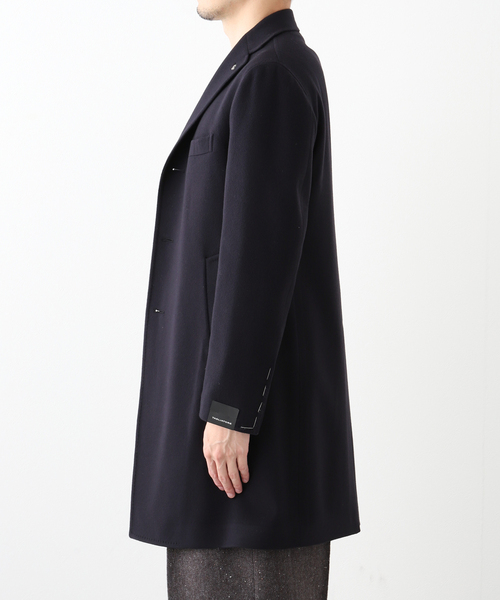 TAGLIATORE(タリアトーレ)の「TAGLIATORE(タリアトーレ) シングルチェスター(チェスターコート・メンズ・ネイビー・46)」の9枚目の写真