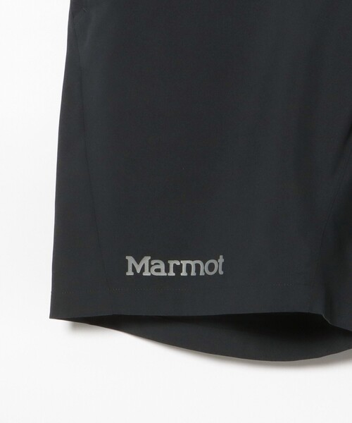 チャップリン　Marmot×BEAMS 黒パンツ サイドジッパー付き XL 別注】Marmot / ハイパフォーマンス ショートパンツ（その他