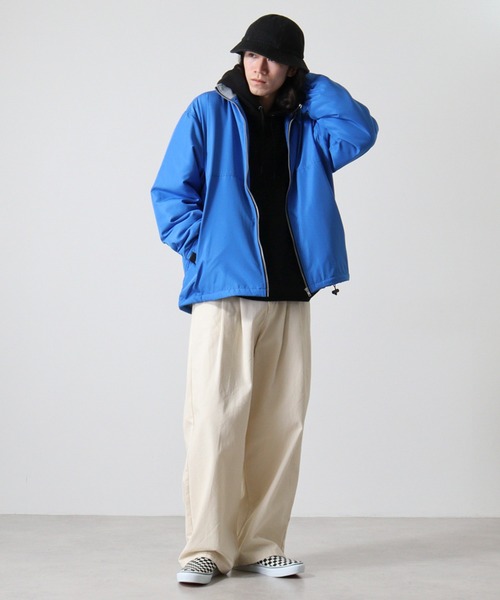 BEES BEAM(ビーズビーム)の「BEES BEAM はっ水加工 裏フリ-スコ-ト(その他アウター・メンズ・レッド/ブラック/ブルー/ネイビー/イエロー・M/L/LL)」の21枚目の写真