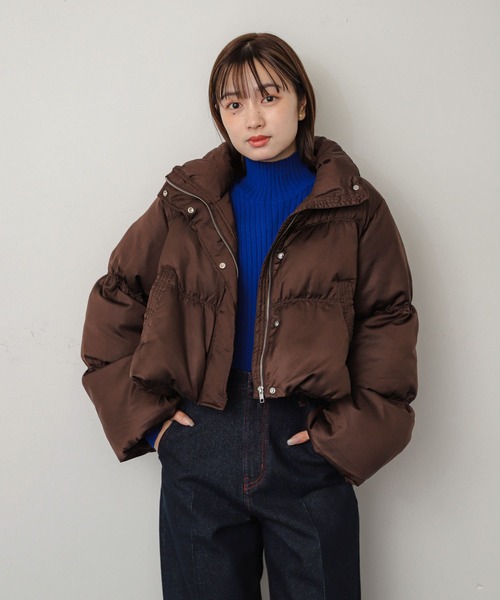 セール】『WEB/一部店舗限定』シャーリングクロップドダウン（ダウン