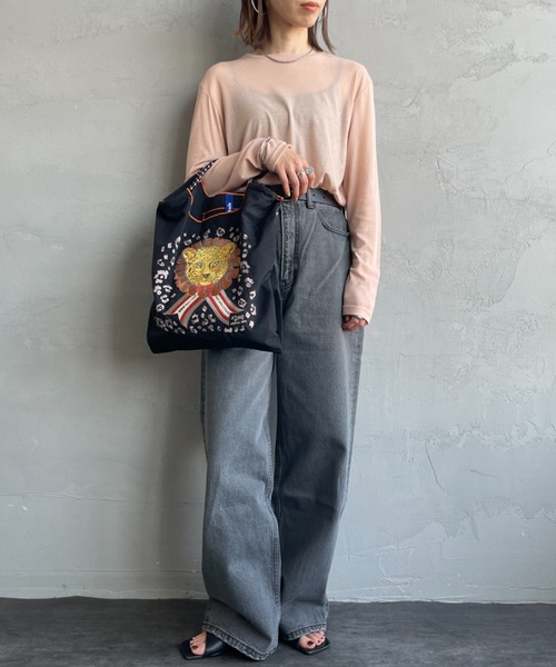 完売★Ball＆Chain★Londonトートバッグ★Lサイズ⭐︎ネイビー Ball＆Chain ボールアンドチェーン エコバッグ Lサイズ トート
