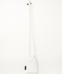 PATRICK STEPHAN | パトリック ステファン / Leather drawstring bag 'rectangle'　巾着バッグ　ショルダーバッグ(ショルダーバッグ)