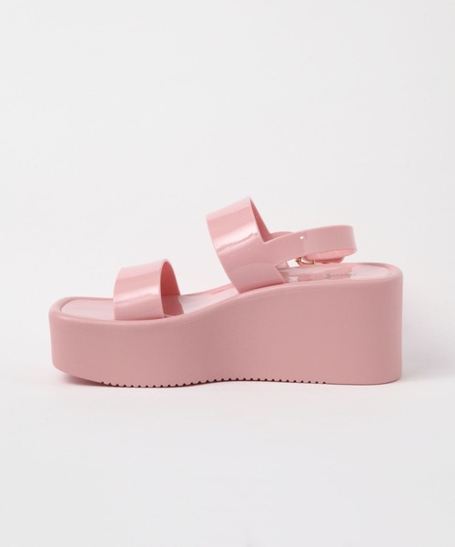 FOREVER 21(フォーエバー トゥエンティーワン)の「厚底ベルトサンダル(サンダル・レディース・ホワイト系その他/ピンク・23cm/24cm/25cm)」の3枚目の写真