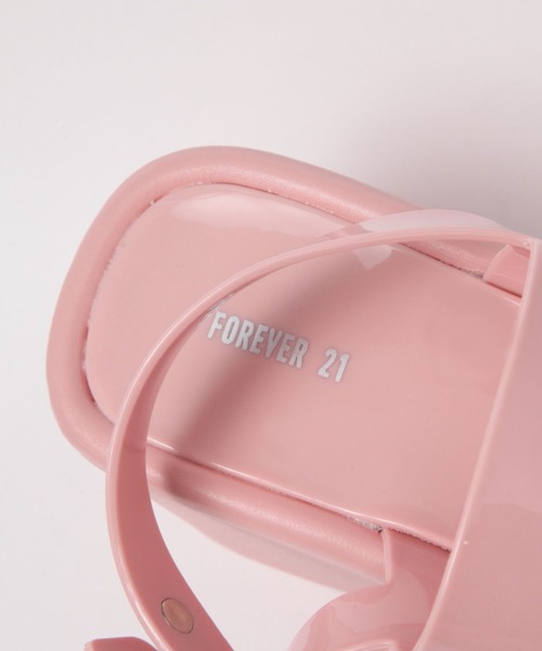 FOREVER 21(フォーエバー トゥエンティーワン)の「厚底ベルトサンダル(サンダル・レディース・ホワイト系その他/ピンク・23cm/24cm/25cm)」の11枚目の写真