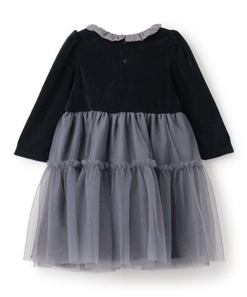 petit main（プティマイン）の「【リンク】ベロアチュールワンピース(キッズ)（ワンピース・キッズ・ネイビー/ライトベージュ/ライトピンク・130cm/80ｃｍ/120cm/110cm/100cm/90cm）」の13枚目の写真