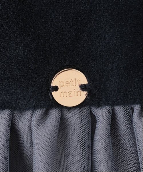 petit main（プティマイン）の「【リンク】ベロアチュールワンピース(キッズ)（ワンピース・キッズ・ネイビー/ライトベージュ/ライトピンク・130cm/80ｃｍ/120cm/110cm/100cm/90cm）」の15枚目の写真