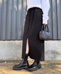 ISOOK | 【ISOOK / アイスー】スウェットタイトスカート / ナロースカート セミロング ZOZOTOWN限定(スカート)