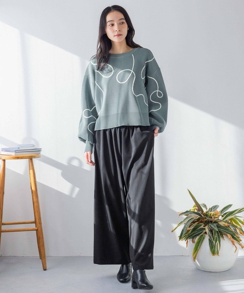 LOWRYSFARM tomoneプロデュース2WAY puripuriカーデ