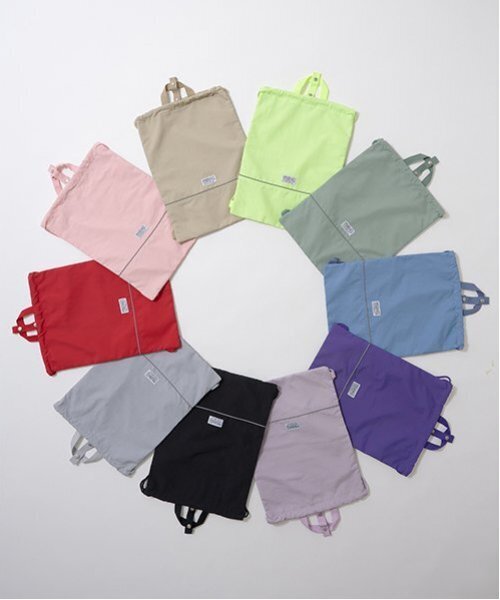 b・ROOM（ビールーム）の「【撥水加工】らくらくナップ（バックパック/リュック・キッズ・レモンイエロー/ライトピンク/ブラック/ブルー系その他2/レッド/シルバーグレー/ライトカーキ/ベージュ/パープル/ラベンダー・F）」の11枚目の写真