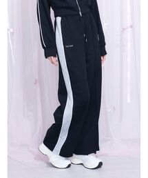 EATME | バイカラーラインパンツ（セットアップ可能）(スウェットパンツ)