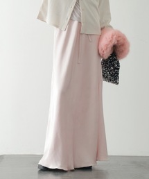 PURE BRIGHT | シルキーサテンバイアススカート(スカート)