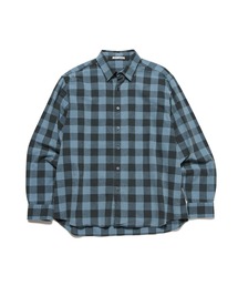 SOPH fragment ソフ フラグメント チェック シャツ ネルシャツ 青 ue_250008_navy.jpg