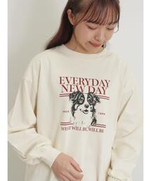 Samansa Mos2 | 柄アソートロングTシャツ(Tシャツ/カットソー)