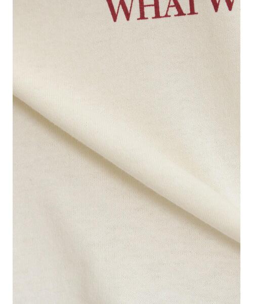 Samansa Mos2（サマンサ モスモス）の「柄アソートロングTシャツ（Tシャツ/カットソー・レディース・グレー/チャコールグレー/キナリ/オフホワイト・F）」の18枚目の写真