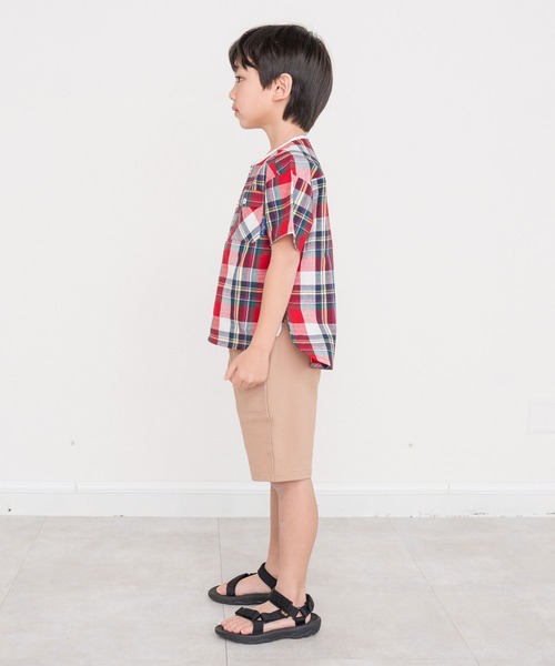 RAGMART(ラグマート)の「ノーカラーシャツ(シャツ/ブラウス・キッズ・ストライプ/その他/チェック/ドット・120cm/100cm/110cm/130cm)」の16枚目の写真