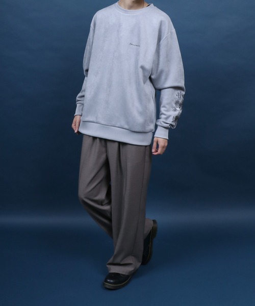VAVADUDU　スウェット　トップス　トレーナー　ペイント　アート 01221004130.jpg