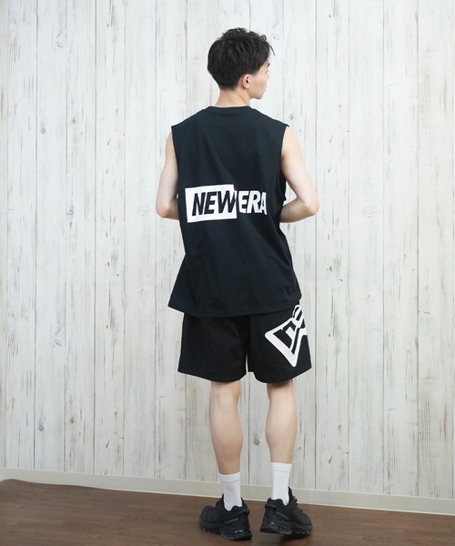 新品未使用　NEW ERA 水着　ムラサキスポーツ限定　ブラック　Lサイズ ムラサキスポーツ限定】 NEW ERA ニューエラ メンズ 半袖 T