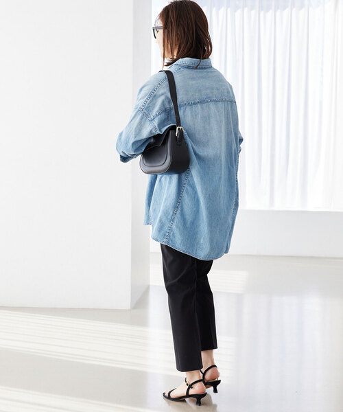 Healthy DENIMヘルシーデニムSLOBE別注ビッグシャツALMOND Healthy denim（ヘルシーデニム）の「Healthy denim/ヘルシー