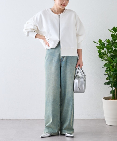 チャオパニックティピー　vintagedenim ワイドストレートデニム OLIVER】vintagedenimワイドストレート｜チャオパニックティピー