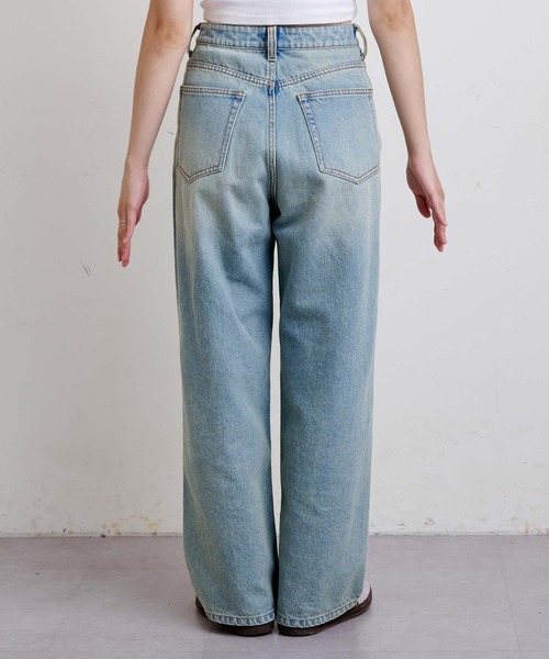 チャオパニックティピー　vintagedenim ワイドストレートデニム OLIVER】vintagedenimワイドストレート｜チャオパニックティピー
