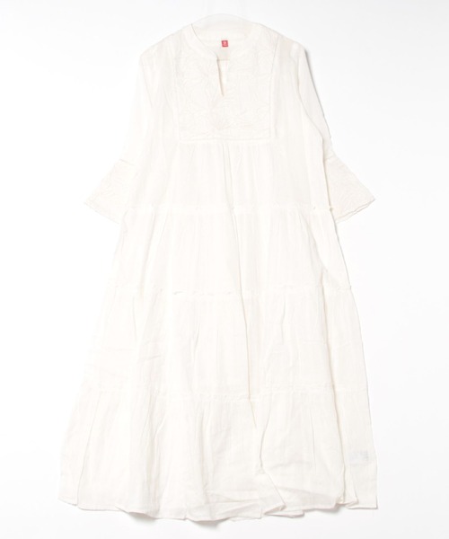 チャイハネ】インティアティアードワンピース（ワンピース
