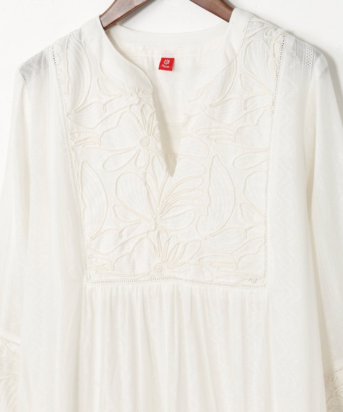 チャイハネ】インティアティアードワンピース（ワンピース