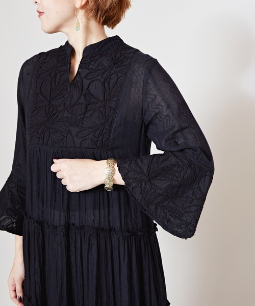 チャイハネ（CAYHANE）/【チャイハネ】インティアティアードワンピース チャイハネ】インティアティアードワンピース（ワンピース