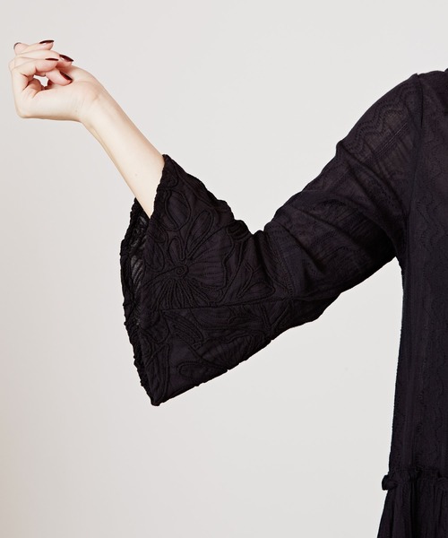 チャイハネ】インティアティアードワンピース（ワンピース