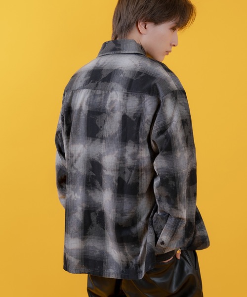 improves（インプローブス）の「ブリーチ オンブレ チェックシャツ（シャツ/ブラウス・メンズ・チャコール/ホワイト/ブラウン/ブルー・MEDIUM/X-LARGE/LARGE）」の22枚目の写真