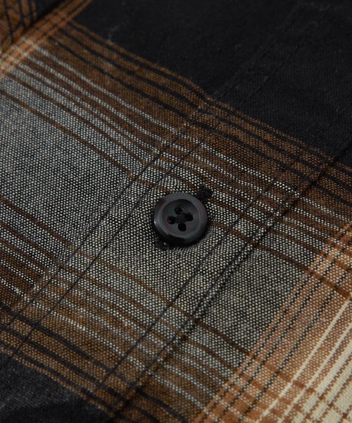 improves（インプローブス）の「ブリーチ オンブレ チェックシャツ（シャツ/ブラウス・メンズ・チャコール/ホワイト/ブラウン/ブルー・MEDIUM/X-LARGE/LARGE）」の11枚目の写真