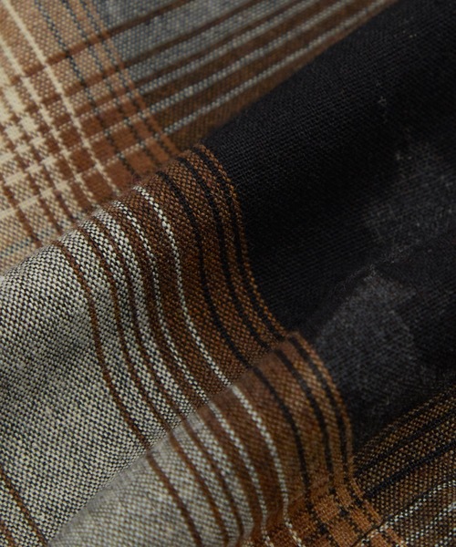 improves（インプローブス）の「ブリーチ オンブレ チェックシャツ（シャツ/ブラウス・メンズ・チャコール/ホワイト/ブラウン/ブルー・MEDIUM/X-LARGE/LARGE）」の12枚目の写真