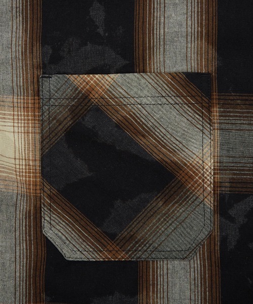 improves（インプローブス）の「ブリーチ オンブレ チェックシャツ（シャツ/ブラウス・メンズ・チャコール/ホワイト/ブラウン/ブルー・MEDIUM/X-LARGE/LARGE）」の5枚目の写真