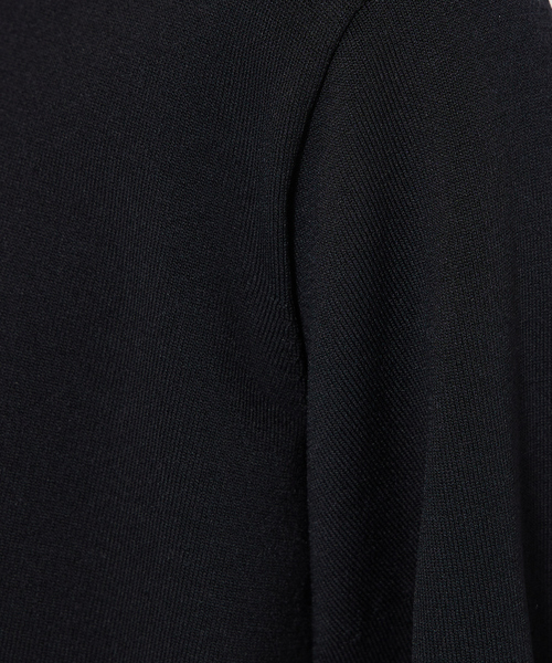 qualite（カリテ）の「レーヨンストレッチボートネックニット/オフィスカジュアル/夏服/サマーニット（Tシャツ/カットソー・レディース・ブラック/ホワイト/グリーン・フリー）」の9枚目の写真