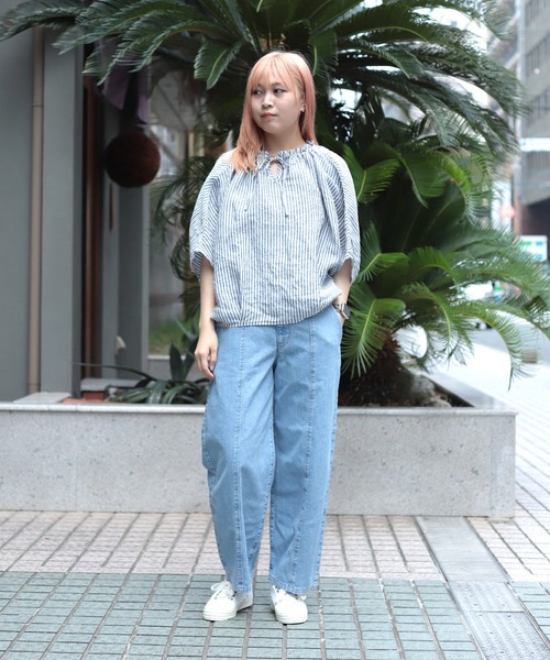 D.M.G / ディーエムジー ] 10ozムラ糸デニム アーモンドパンツ