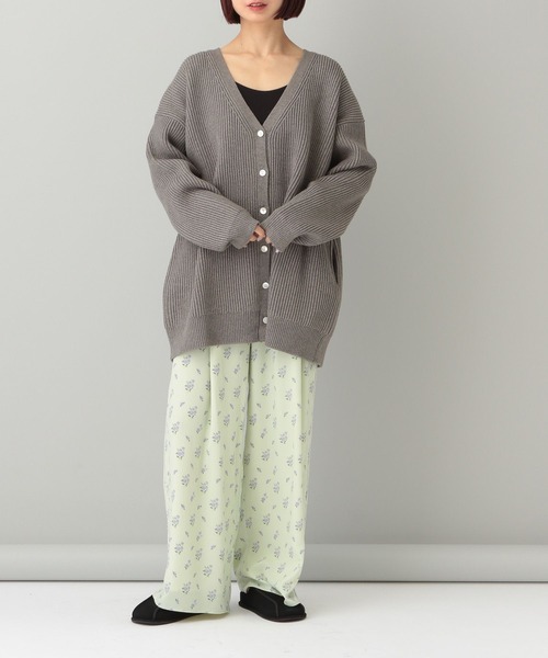 e/rm(イーアールエム)の「【e/rm】コバナイージーパンツ(その他パンツ・レディース・ブラウン系その他2/ライトグリーン・FREE)」の3枚目の写真