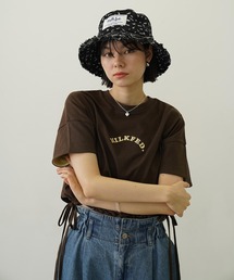 MILKFED. | COLORED SLEEVE EDGE S/S TOP(Tシャツ/カットソー)