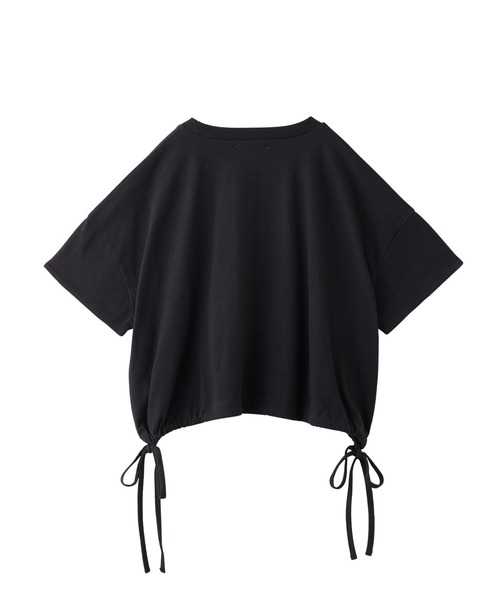 MILKFED.（ミルクフェド）の「COLORED SLEEVE EDGE S/S TOP（Tシャツ/カットソー・レディース・ブラウン/ブラック/オフホワイト・ONE SIZE）」の5枚目の写真