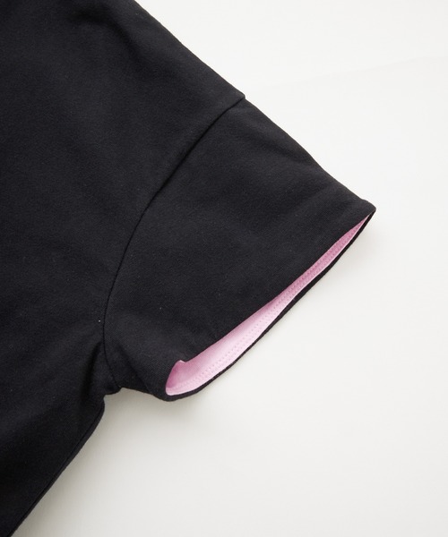 MILKFED.（ミルクフェド）の「COLORED SLEEVE EDGE S/S TOP（Tシャツ/カットソー・レディース・ブラウン/ブラック/オフホワイト・ONE SIZE）」の11枚目の写真