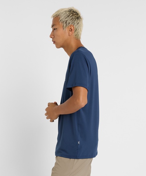 NEW BALANCE(ニューバランス)の「BOXロゴ パフォーマンスショートスリーブTシャツ(Tシャツ/カットソー・メンズ・ホワイト/ネイビー/ライトブルー・XX-LARGE/X-LARGE/LARGE/MEDIUM/SMALL)」の15枚目の写真