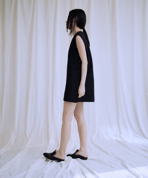 new basic　リネンチュニックベスト URBAN RESEARCH｜new basic リネンチュニックベスト | Rakuten