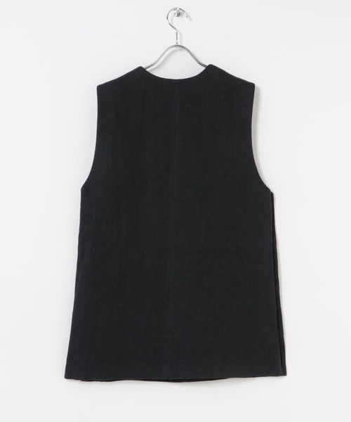 【アーバンリサーチ】new basic　リネンチュニックベスト new basic リネンチュニックベスト[URA5-27L102]｜URBAN
