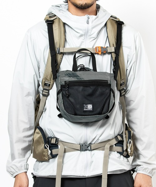 karrimor(カリマー)の「grab mini carry(ボディバッグ/ウエストポーチ・メンズ・ブラック/ブラウン/チャコールグレー・FREE)」の9枚目の写真