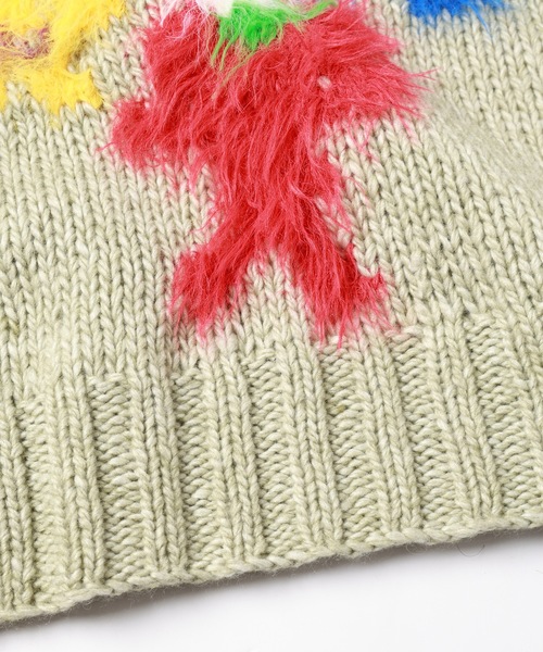 amok（アモク）の「MONSTER KNIT（ニット/セーター・メンズ・ミント/ブラック・S/M）」の11枚目の写真