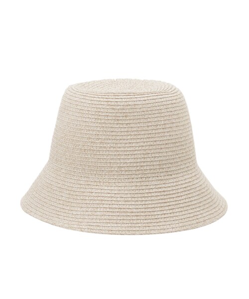 Dessin（デッサン）の「【UVカット・洗える】バケットハット（ハット・レディース・ブラウン系その他2/ライトベージュ・00）」の4枚目の写真