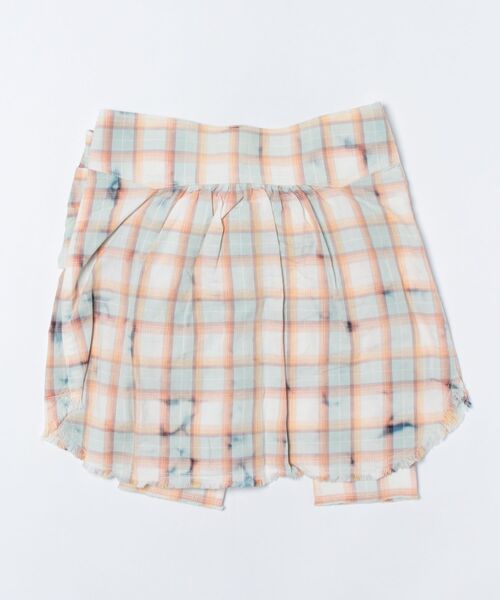 MOUSSY(マウジー)の「【セットアップ対応】BLEACH CHECK スカート(スカート・レディース・オレンジ系その他/オフホワイト・1/2)」の20枚目の写真