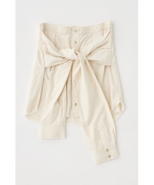 MOUSSY(マウジー)の「【セットアップ対応】BLEACH CHECK スカート(スカート・レディース・オレンジ系その他/オフホワイト・1/2)」の3枚目の写真